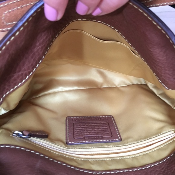 Coach Chelsea Leather Bag In Cognac - Picture 4 of 8